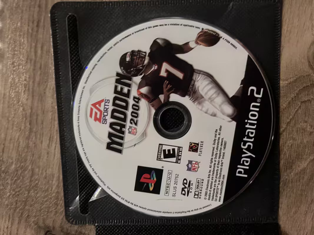 Madden 2004 (Playstation 2, 2003) DISC ONLY