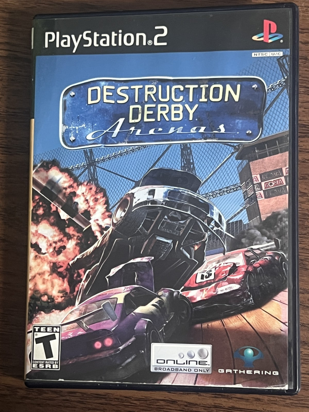 Destruction Derby Arenas (Sony Playstation 2 PS2, 2004) NO MANUAL