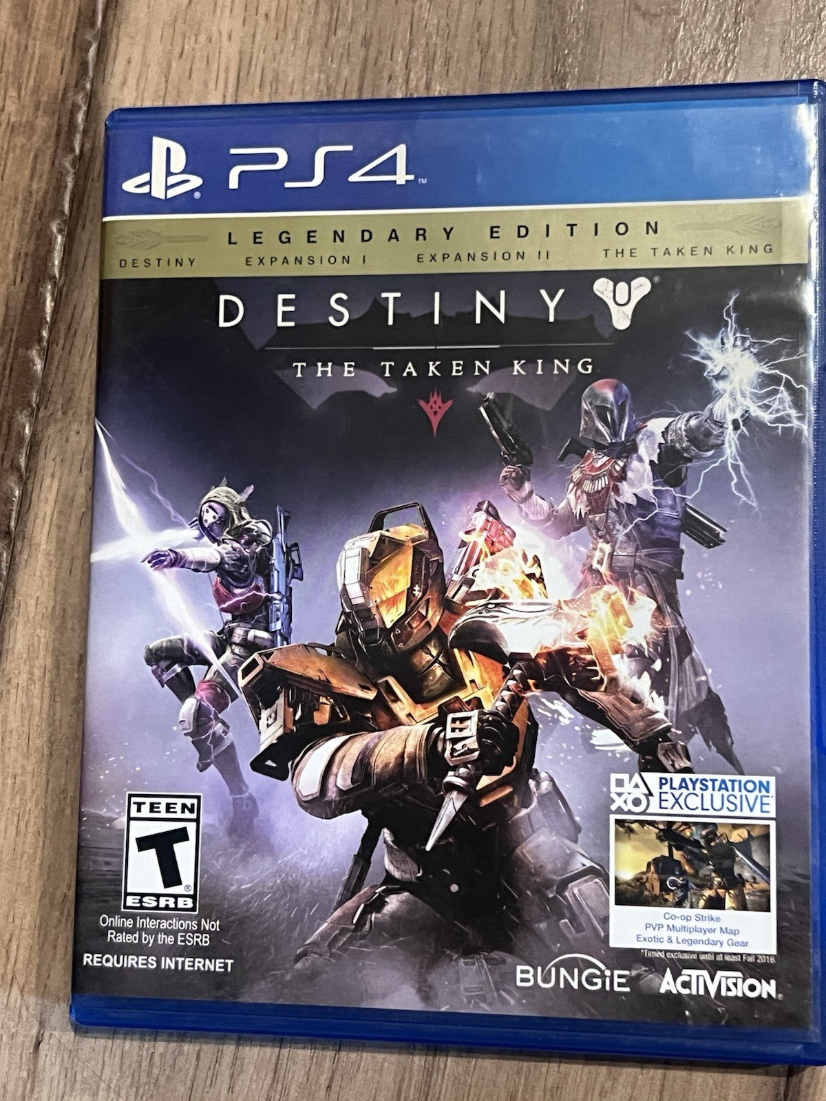 Destiny: Taken King Legendary Edition (Sony Playstation 4, 2015) NO MANUAL
