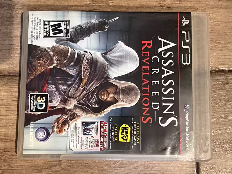 Assassin's Creed: Revelations (Sony Playstation 3, 2011) NO MANUAL