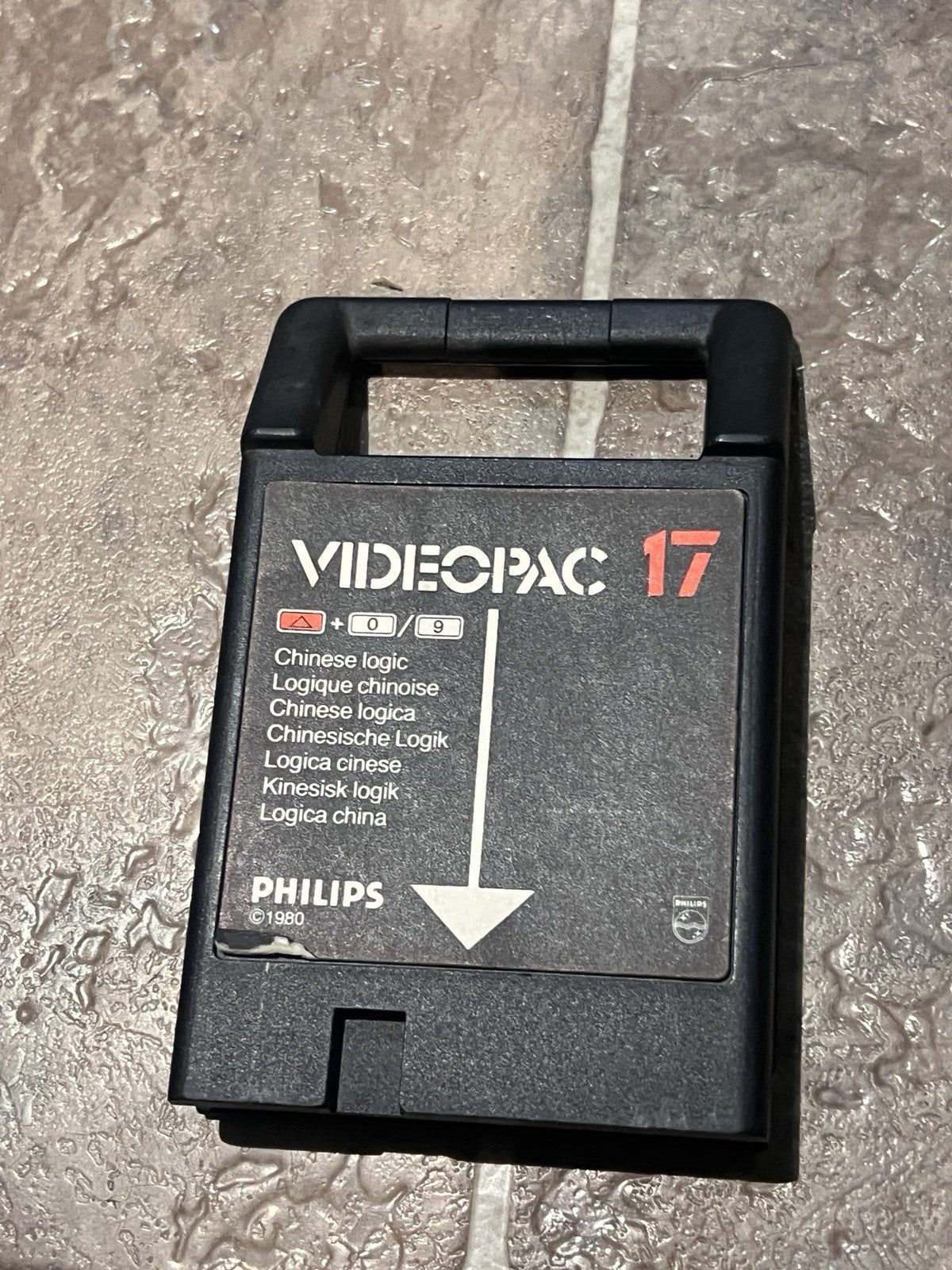 Philips Videopac G7000 17 Chinese Logic CART ONLY